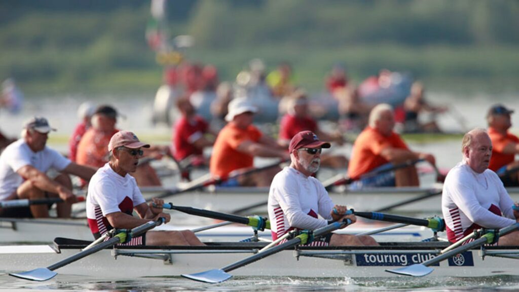 Men's quadruple sculls race at the 2013 W_