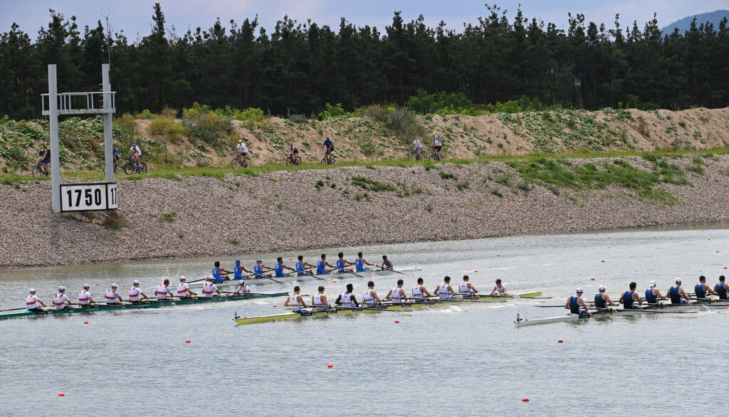 Men's Eight, 2021 World Rowing Under 23 Championships, Racice, Czech Republic